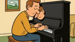 Joke: I played piano by ear... once