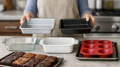 The best baking pan material for brownies, cakes, and cookies (and when to lower the temp 25°F)