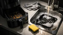 How to clean an air fryer fast: the 10-minute routine that stops smoke and funky smells