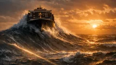 Satellites are spotting record Pacific waves—what it means for US shipping and ports