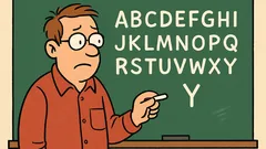 Joke: I only know 25 letters