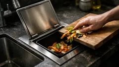 What that weird metal lid by your sink really is (and why it has no drain)