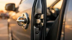 That metal loop on your car door isn’t a hook—here’s what a door striker really does