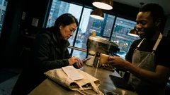 Short story: I saw one line of text in a coffee shop, and it wouldn’t leave me alone