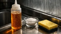 This cola and vinegar DIY cleaner actually cuts soap scum, here’s how to mix it safely