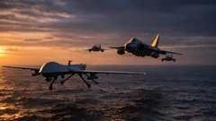 The day an F-22 Raptor quietly escorted a Predator drone away from Iran’s F-4s