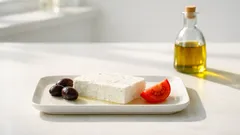 Traditional Greek salad (Horiatiki) in 10 minutes, no lettuce needed