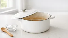 How to clean an enameled Dutch oven with baking soda (without ruining the finish)