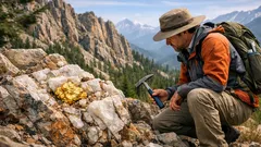 New study suggests earthquakes may help grow giant gold nuggets inside quartz veins