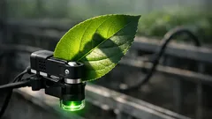New clip-on microscope watches plant stomata in real time and could help crops save water