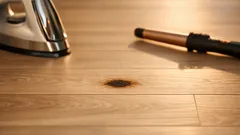 How to remove burn marks from floors without making the damage worse